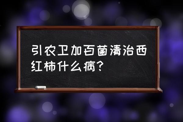 番茄叶霉病用什么药最好 引农卫加百菌清治西红柿什么病？