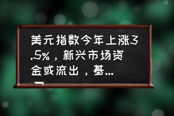 在哪可以查看美元指数 美元指数今年上涨3.5%，新兴市场资金或流出，基金经理如何看后市？