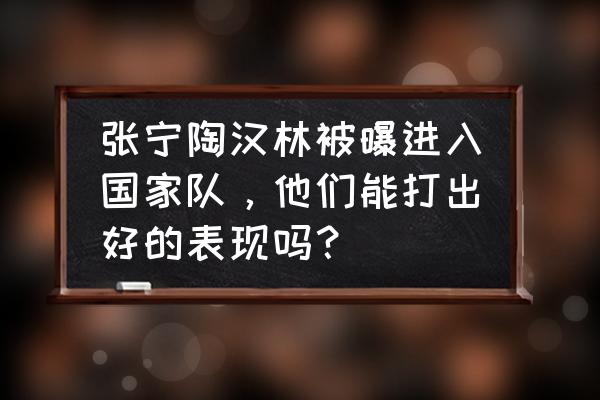 三人篮球亚洲杯决赛回放 张宁陶汉林被曝进入国家队，他们能打出好的表现吗？